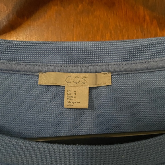 COS Mixed Media Lightweight Sweater Size M - Picture 4 of 5